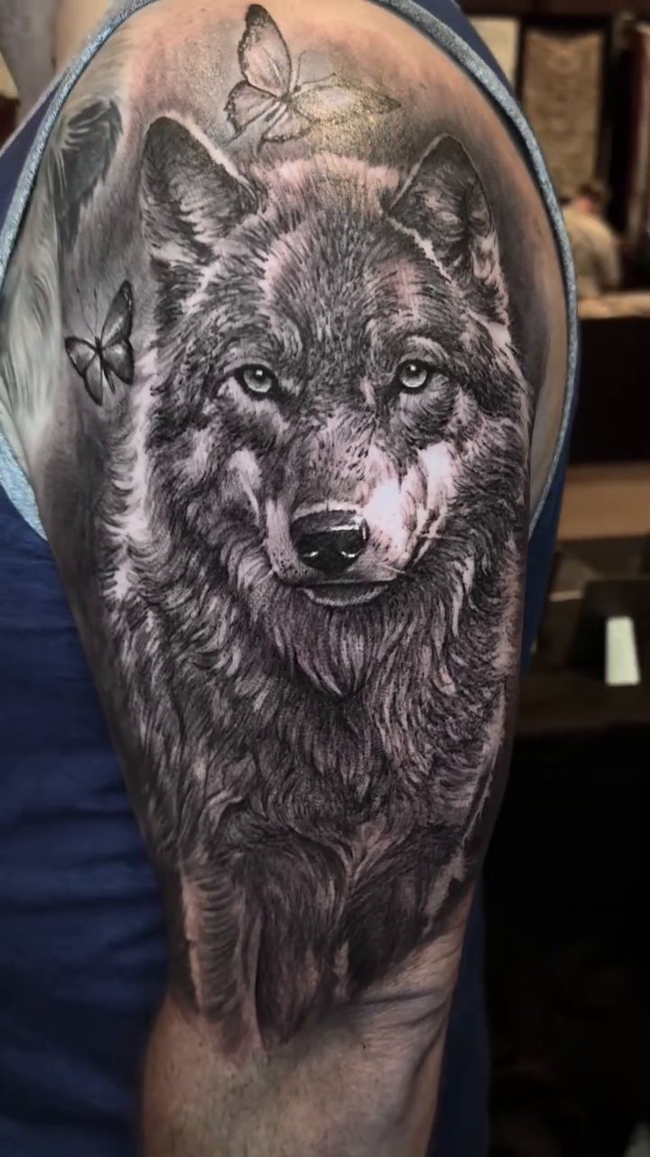 Tattoo work at Inkin' the Coast Tattoo Festival 2026