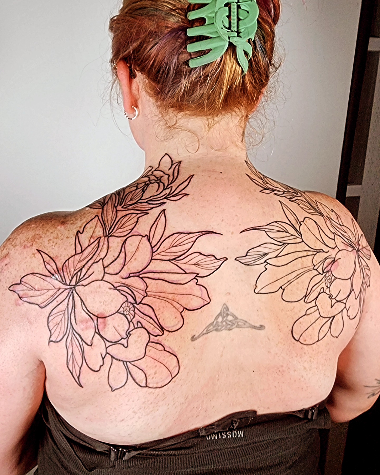 Tattoo by @soleilantoinette — black_and_grey