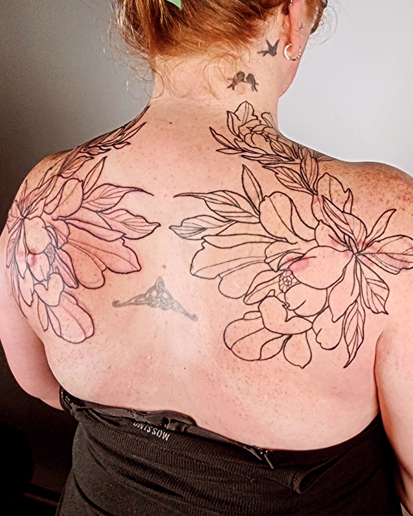 Tattoo by @soleilantoinette — black_and_grey