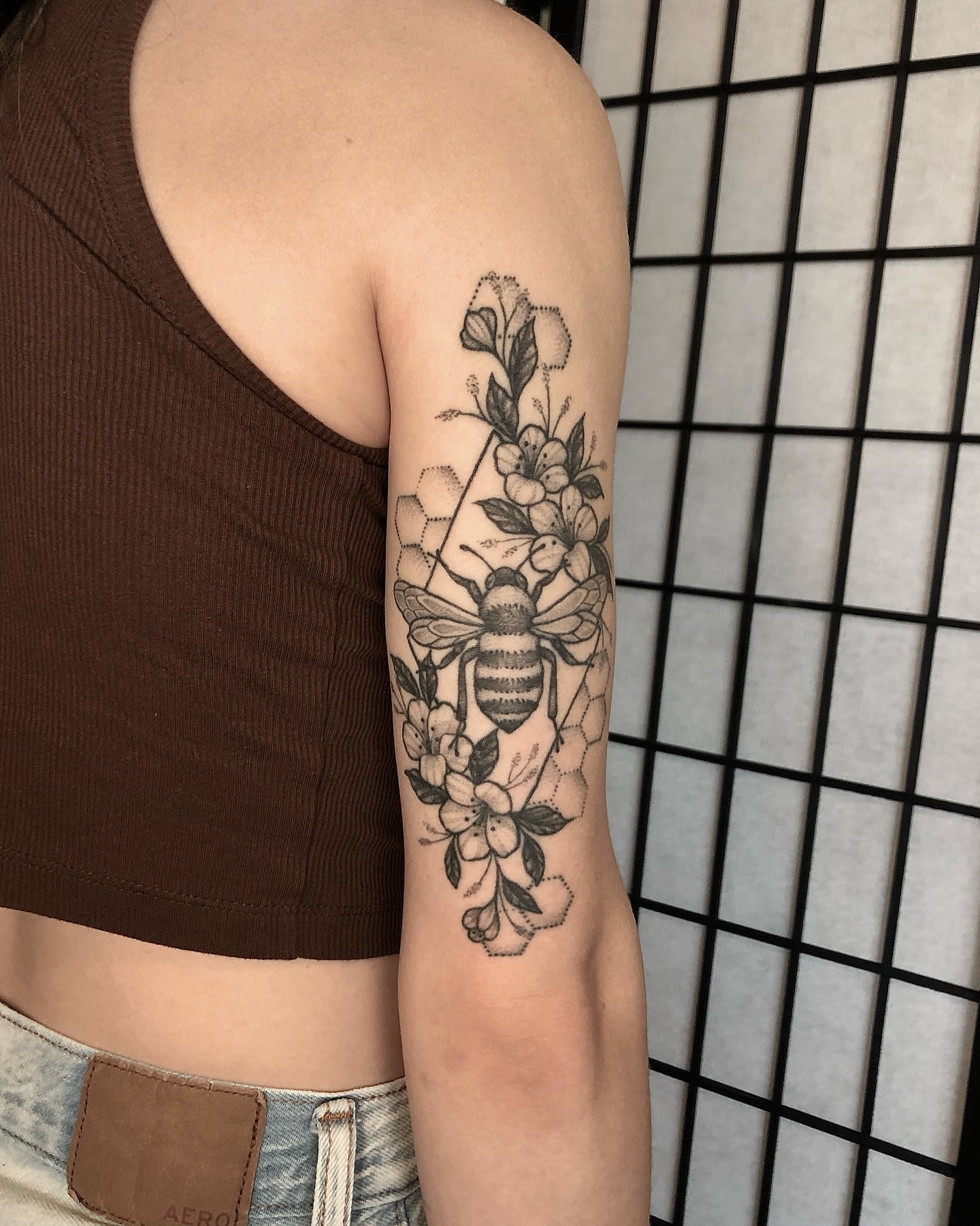 Tattoo by @jennietiesman β black_and_grey