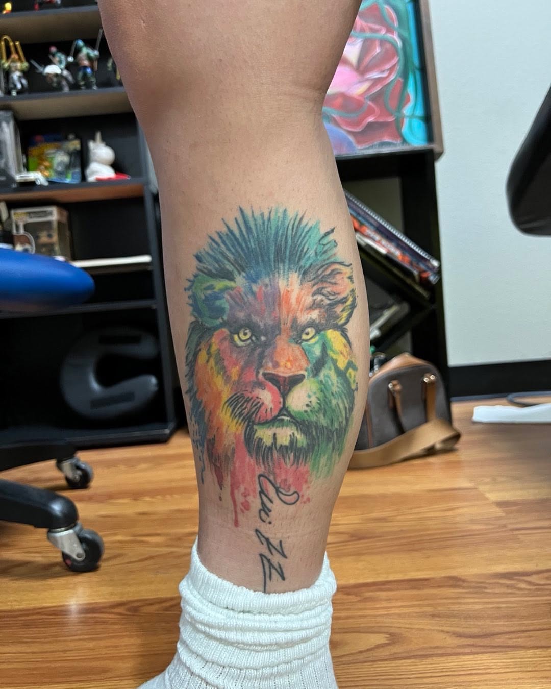 Tattoo by @artedlio — watercolor