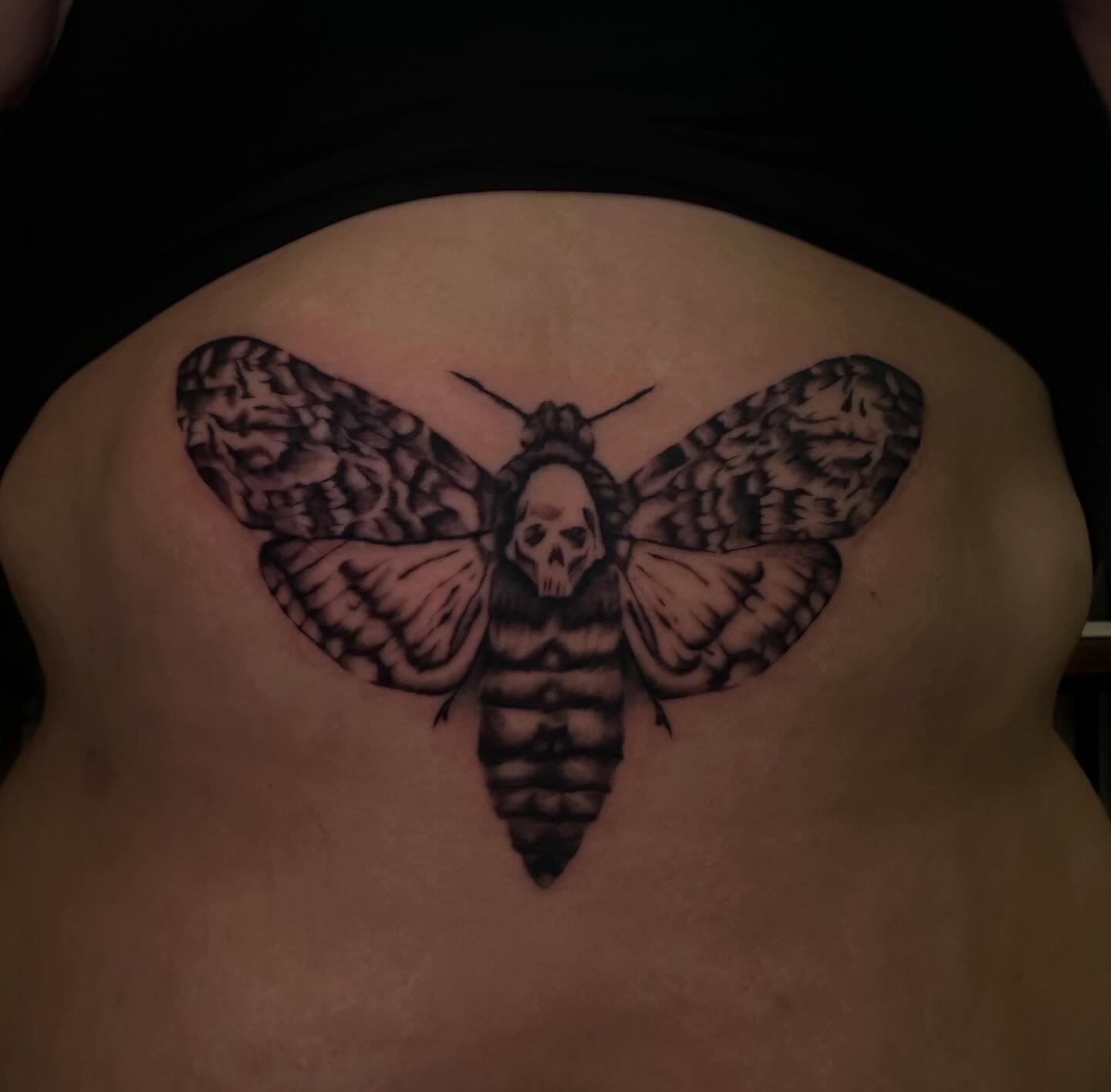 Tattoo by @black.swan.tattoos — black_and_grey