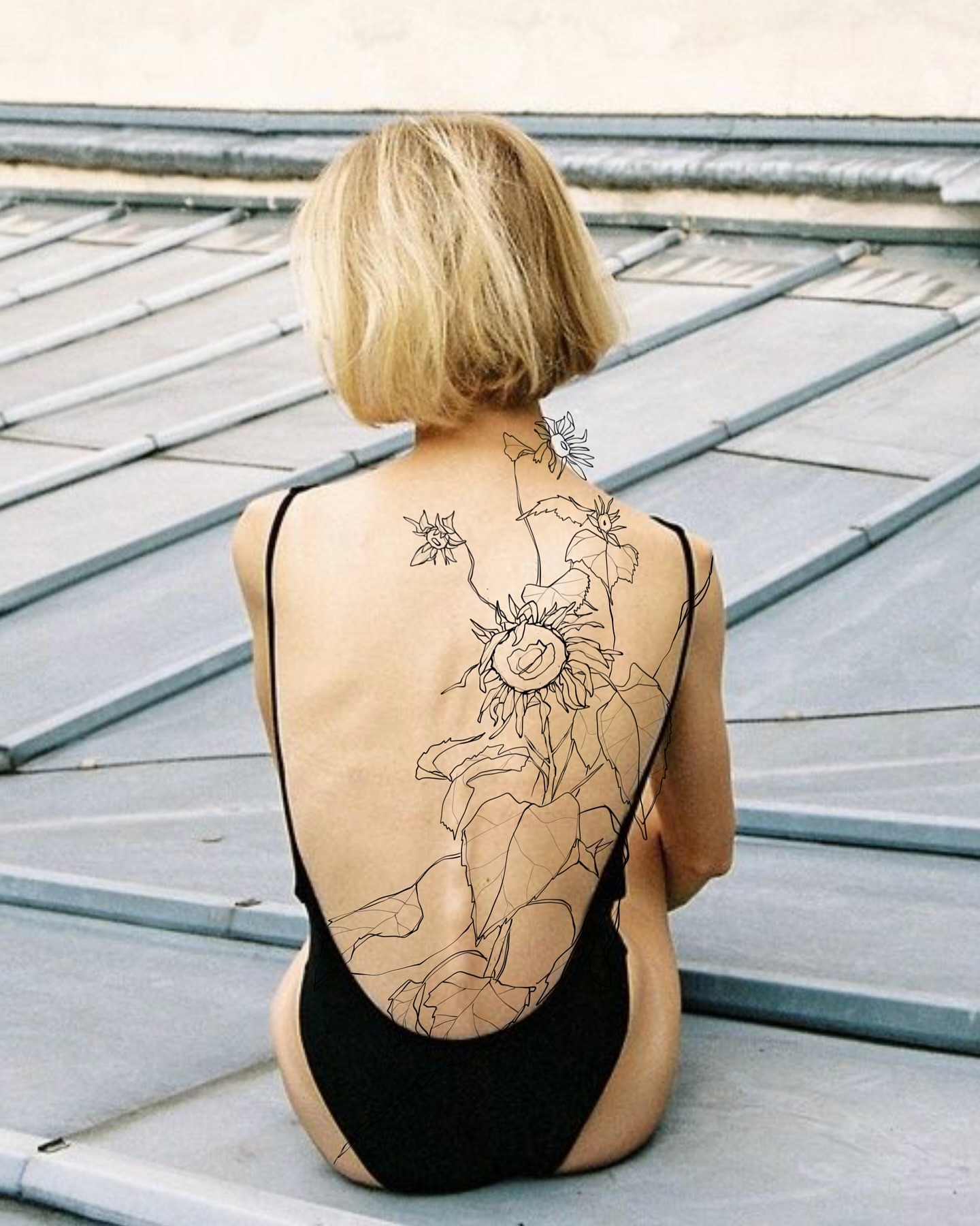 Tattoo by @badlystuffed — fine_line