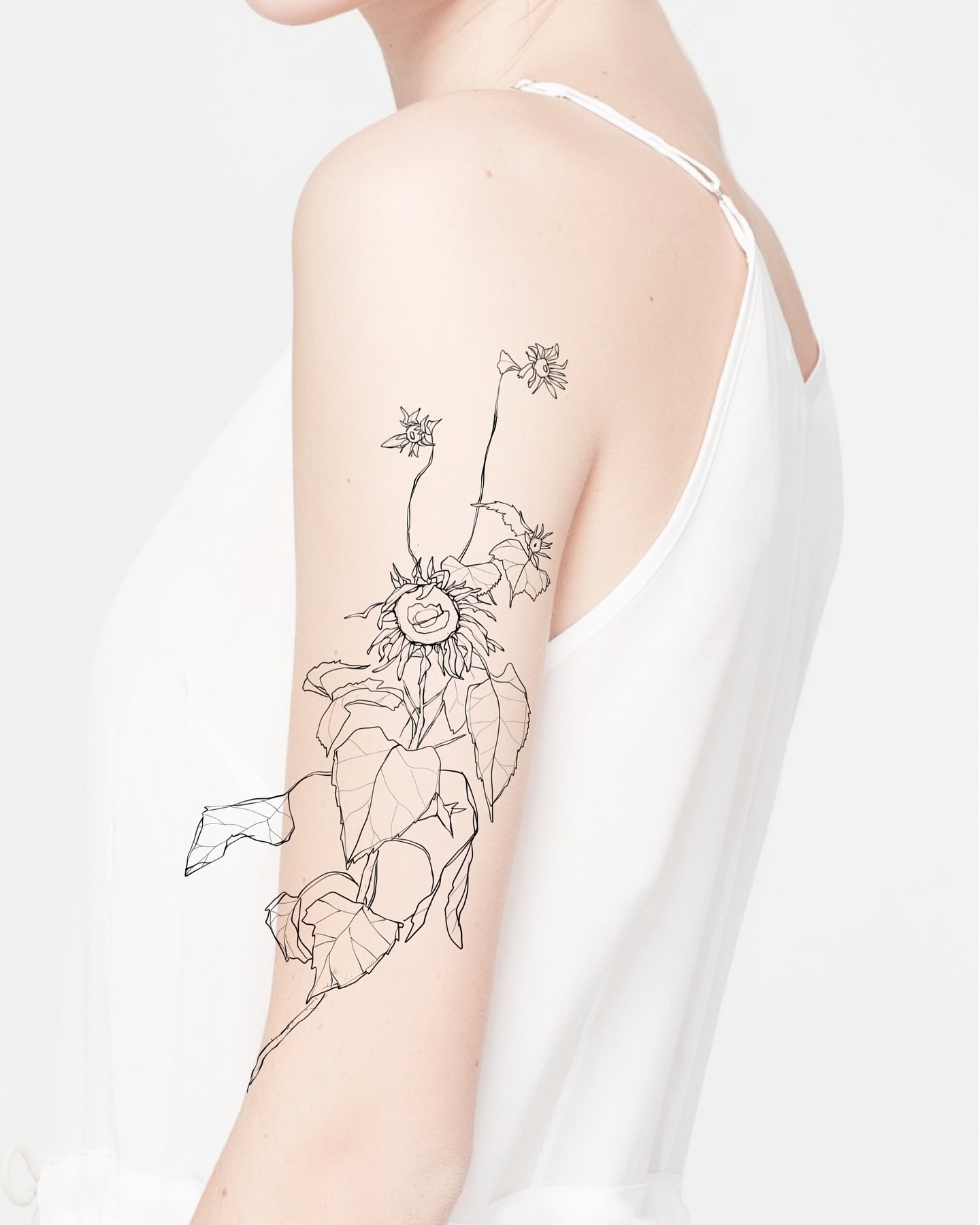 Tattoo by @badlystuffed — geometric