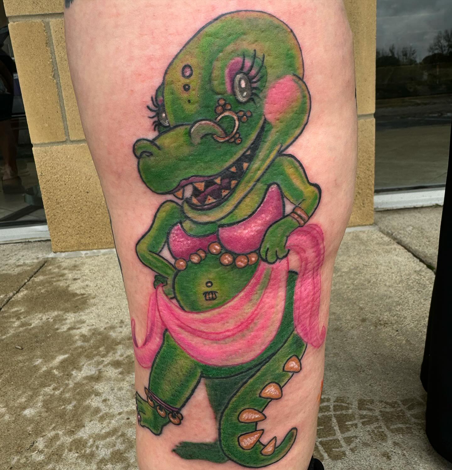 Tattoo by @shabby_beatnik — new_school, illustrative