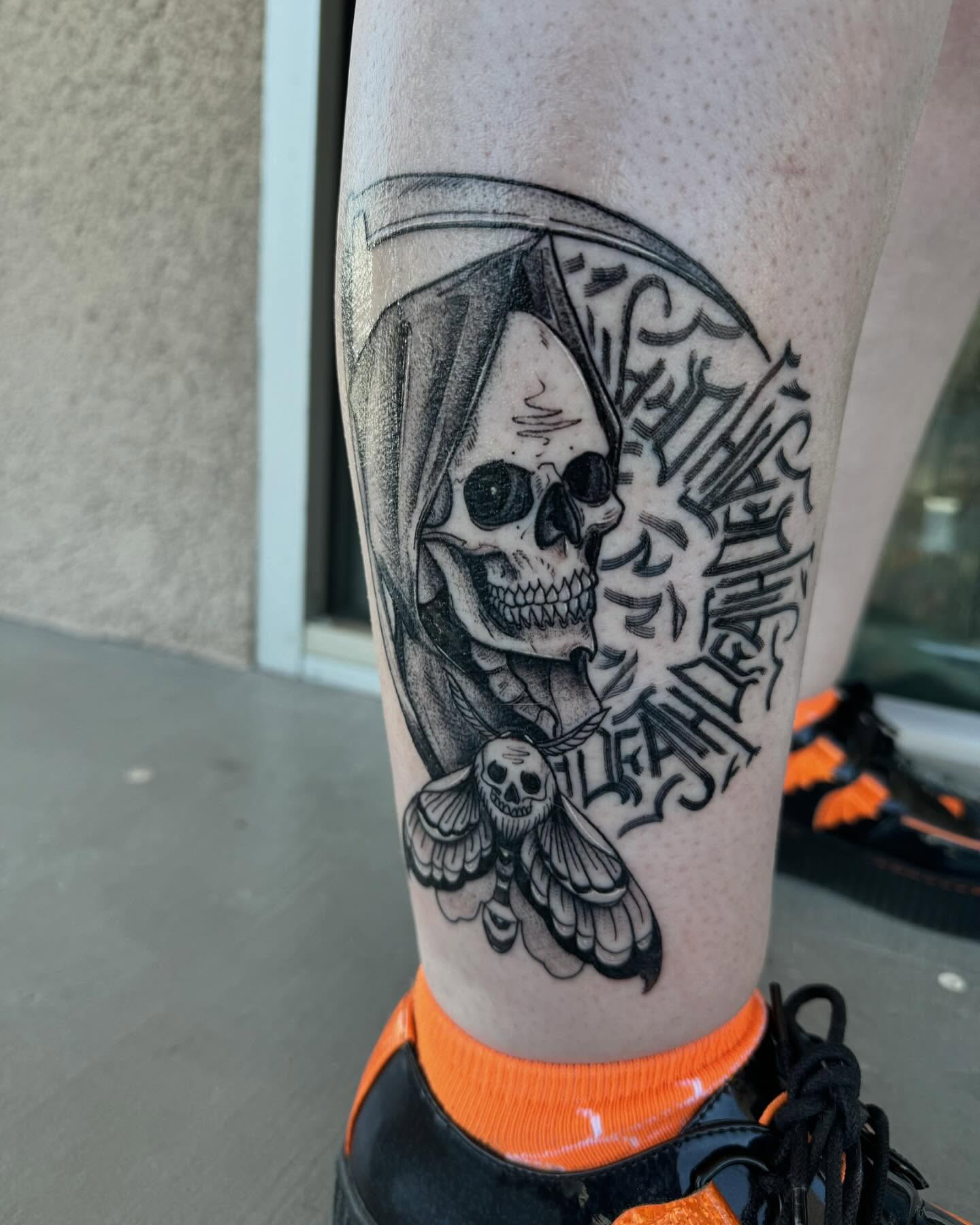 Tattoo by @kylehtattoo — black_and_grey, realism