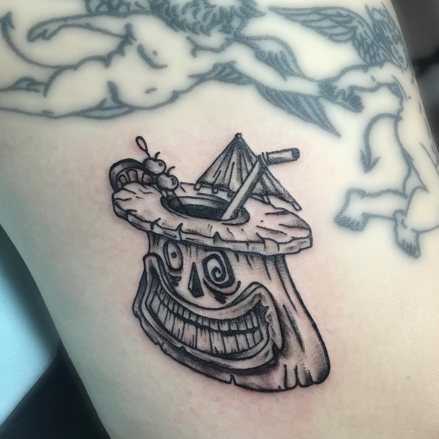 Tattoo by @tattoosbybrklyn — black_and_grey