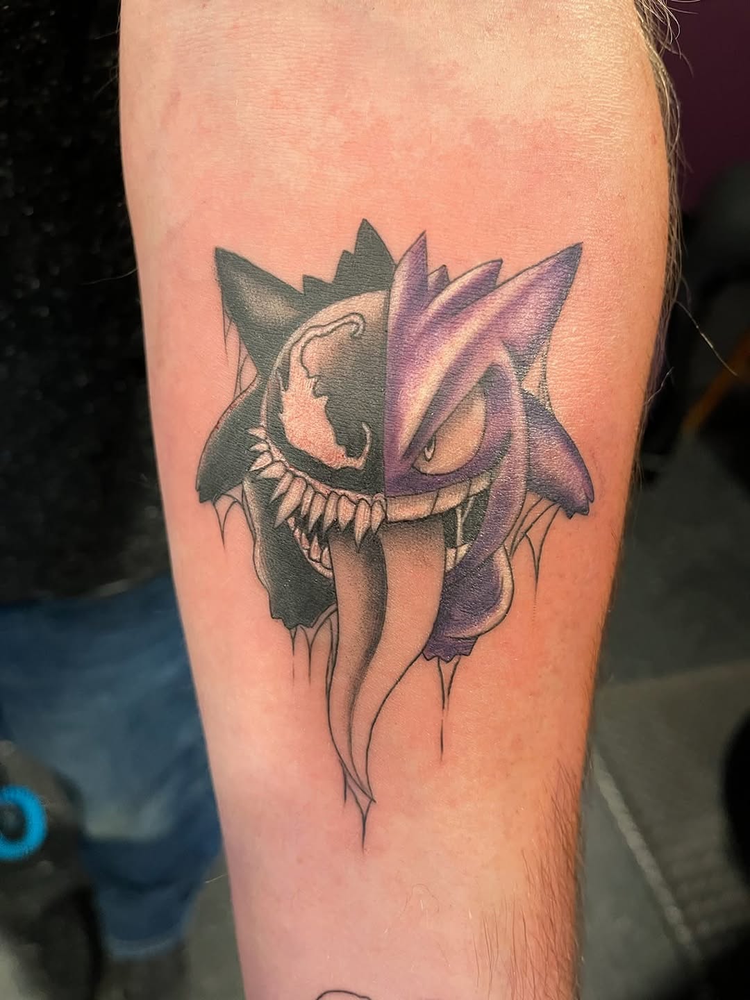 Tattoo by @boeshane — realism, anime