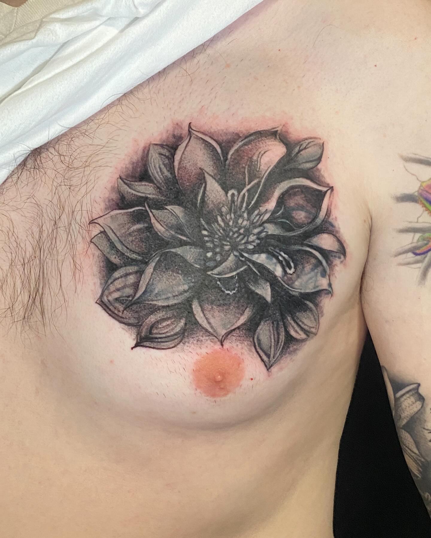 Tattoo by @chinos_tattoos โ black_and_grey