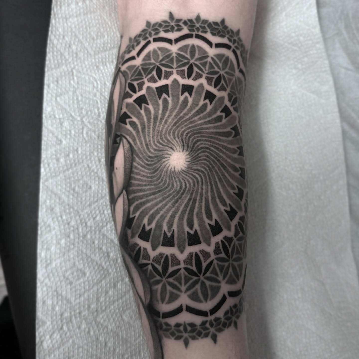 Tattoo by @jymicalkins — geometric