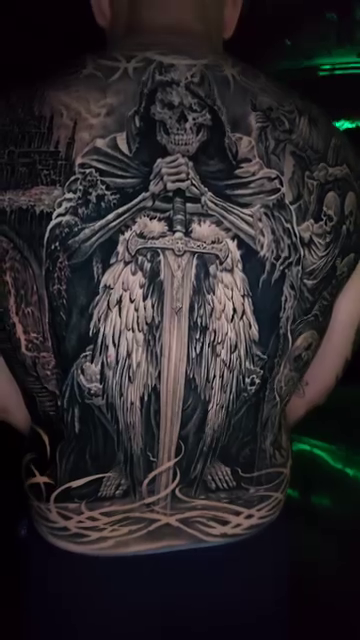 Tattoo by @47inked — dark_realism, black_and_grey