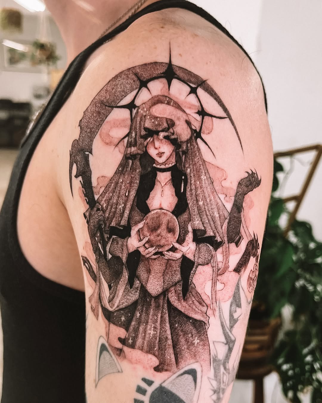Tattoo by @sebrinapham — illustrative, dark_realism