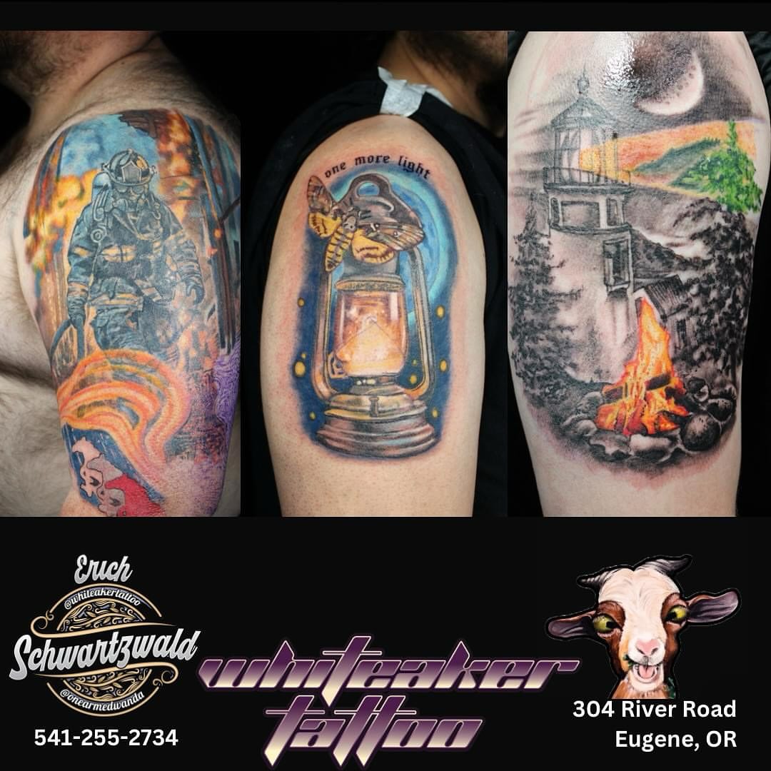 Tattoo by @erichschwartzwald_artist — realism, dotwork