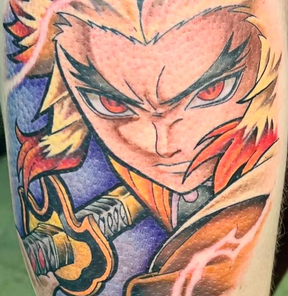 Tattoo by @bmtat2 — anime