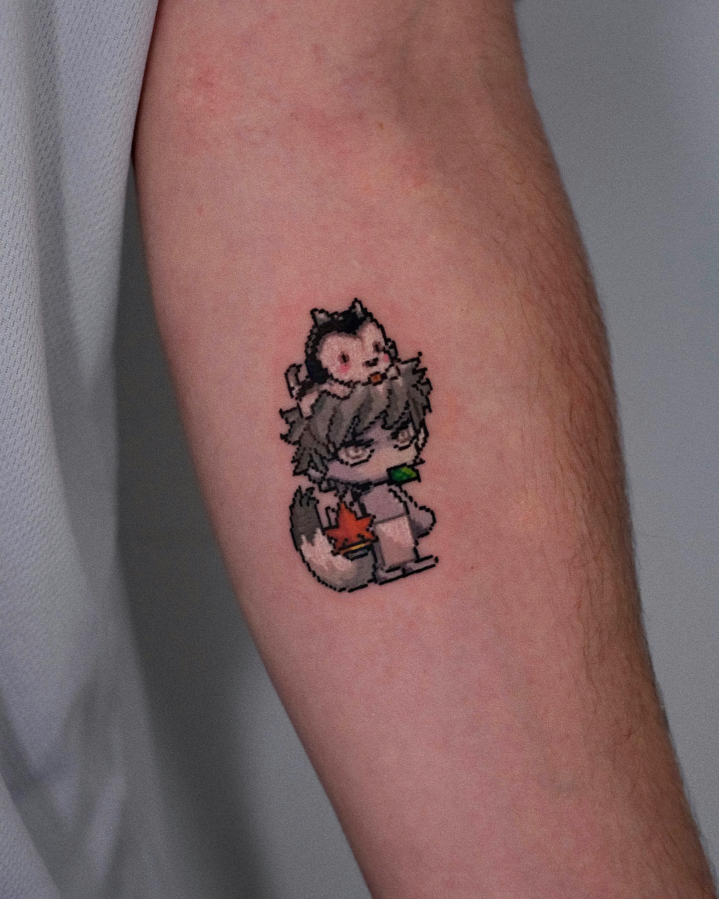 Tattoo by @tattooist_monday — dotwork