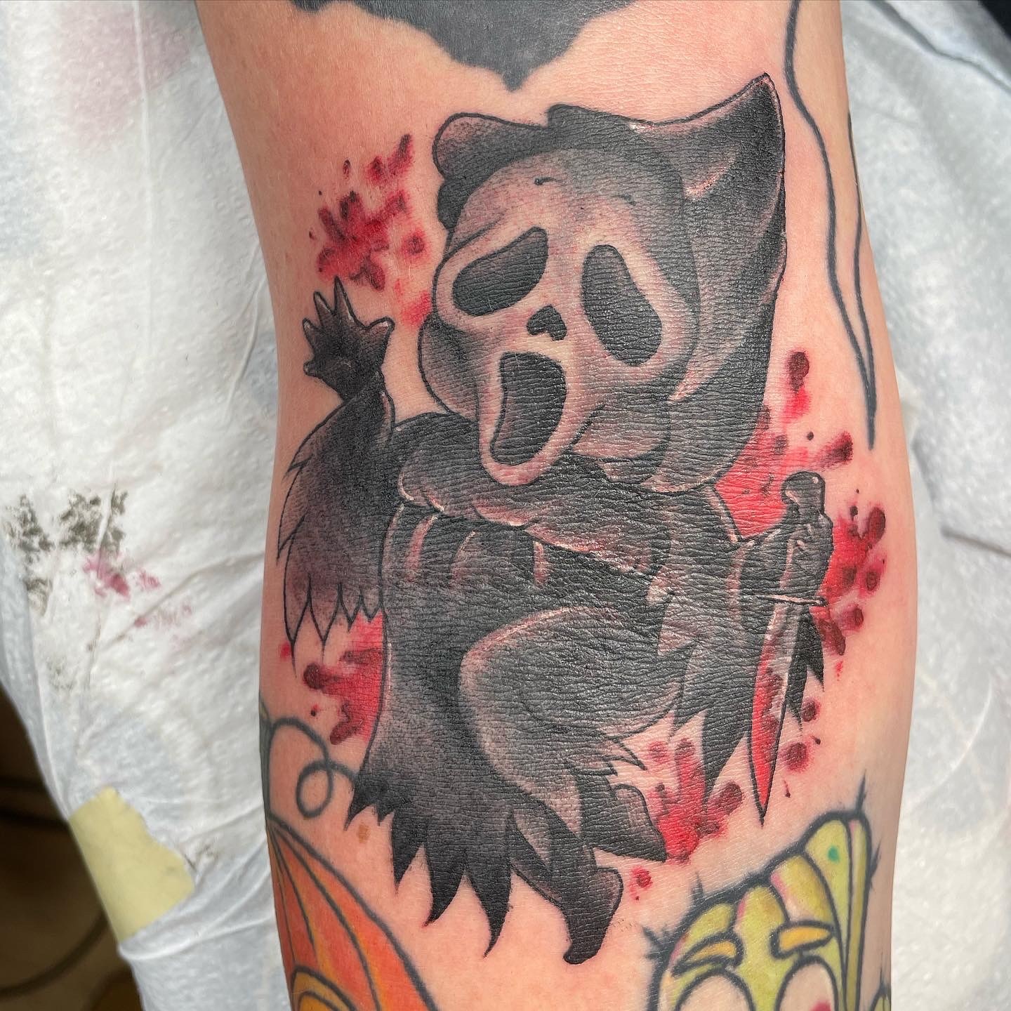 Tattoo by @jentle.tattoos โ dark_realism