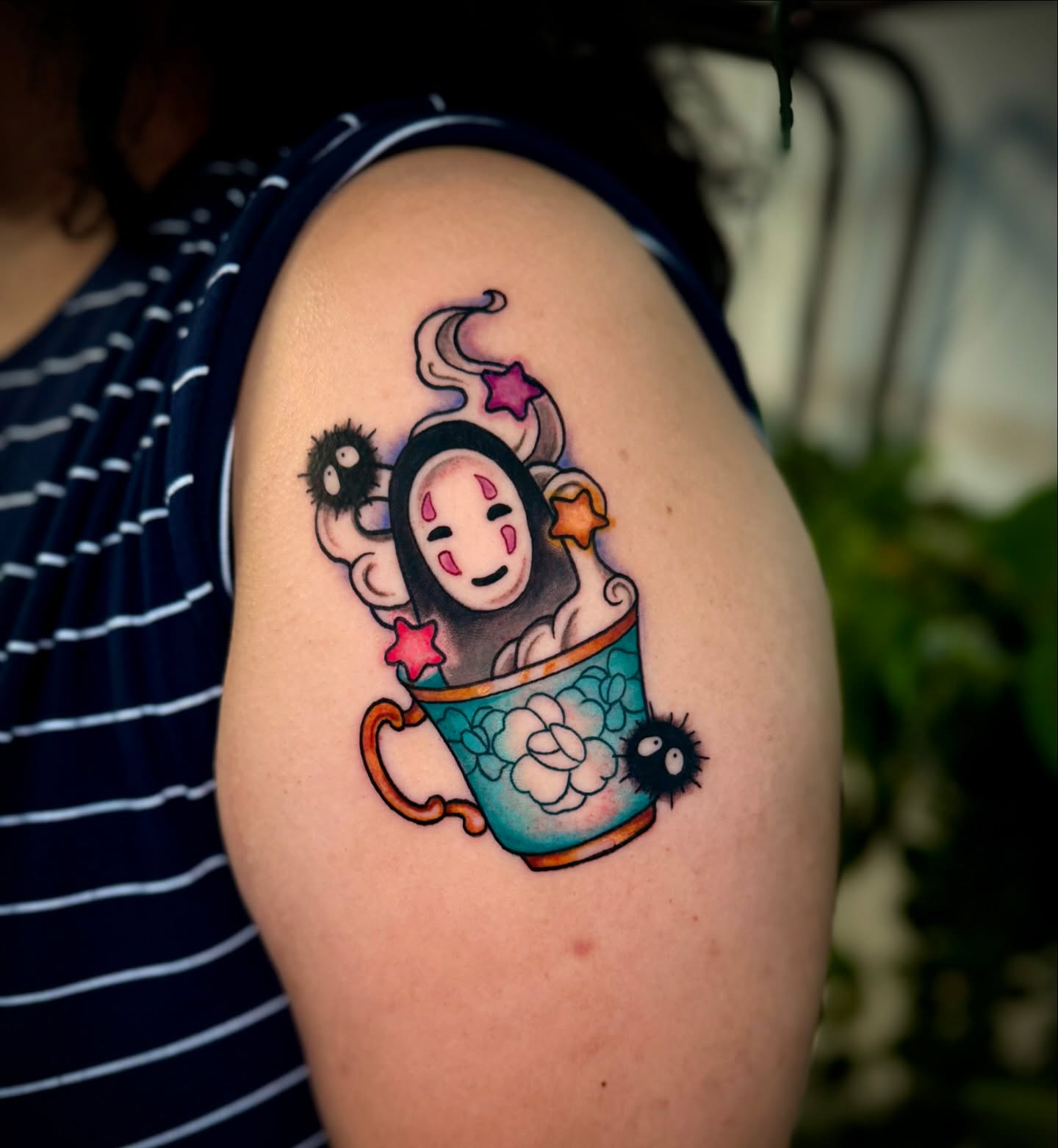 Tattoo by @silverie_inks β anime