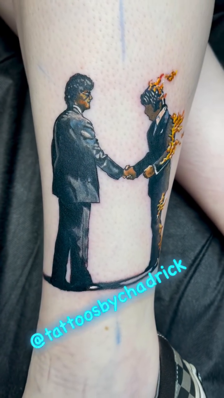 Tattoo by @tattoosbychadrick — realism, trash_polka