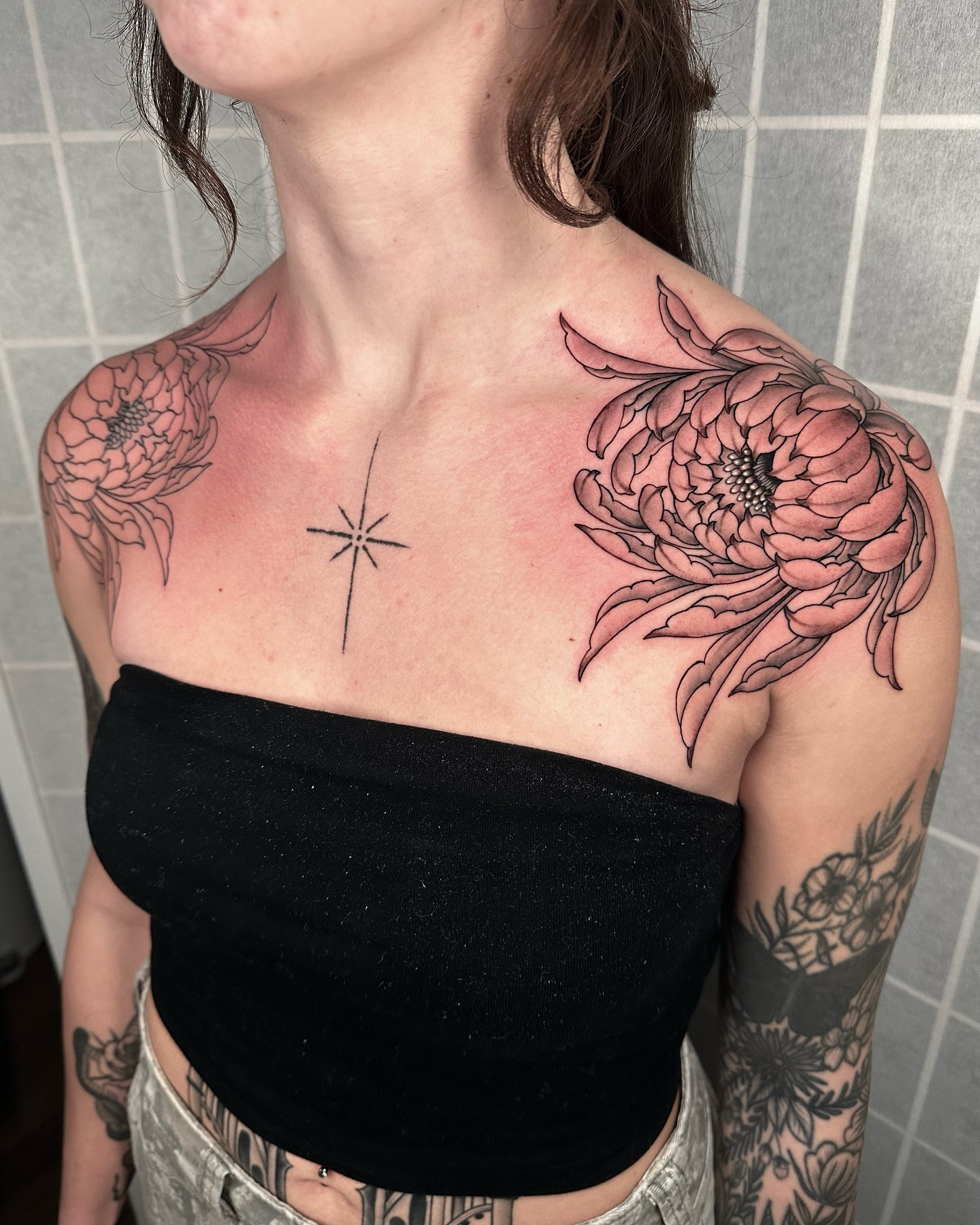 Tattoo by @henrytattoos — black_and_grey