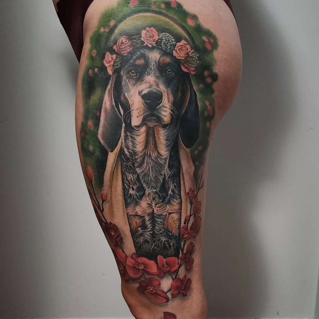Tattoo by @molassesjones — realism, black_and_grey