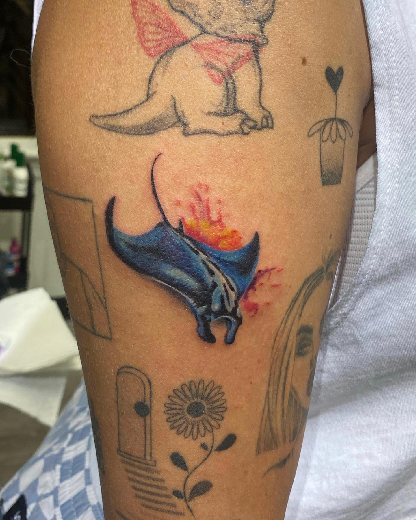 Tattoo by @amandoom — dark_realism