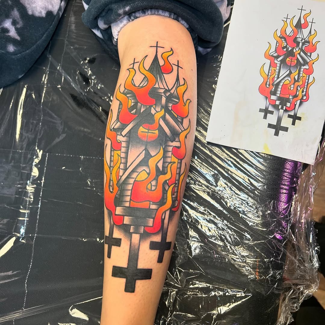 Tattoo by @thealexisskye — american_traditional