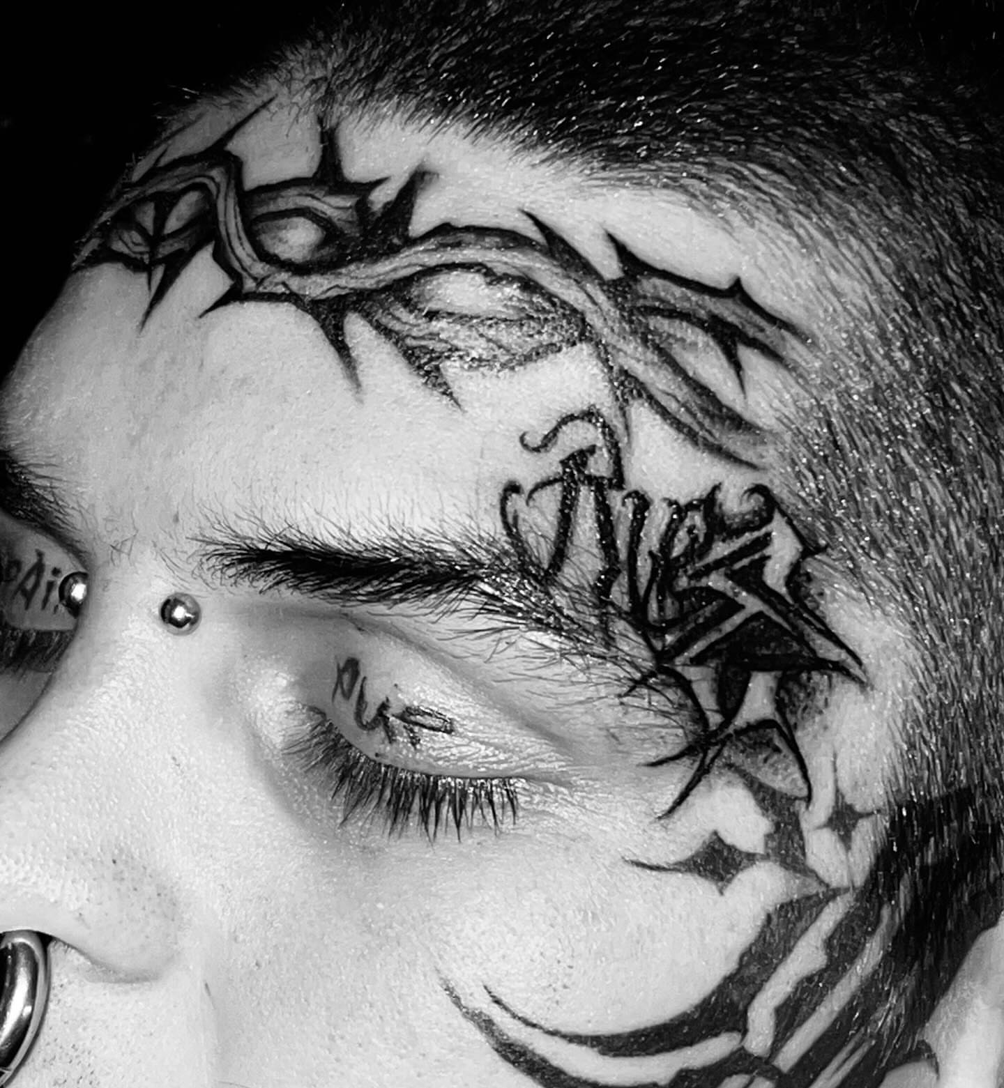 Tattoo by @theclovengnome — black_and_grey