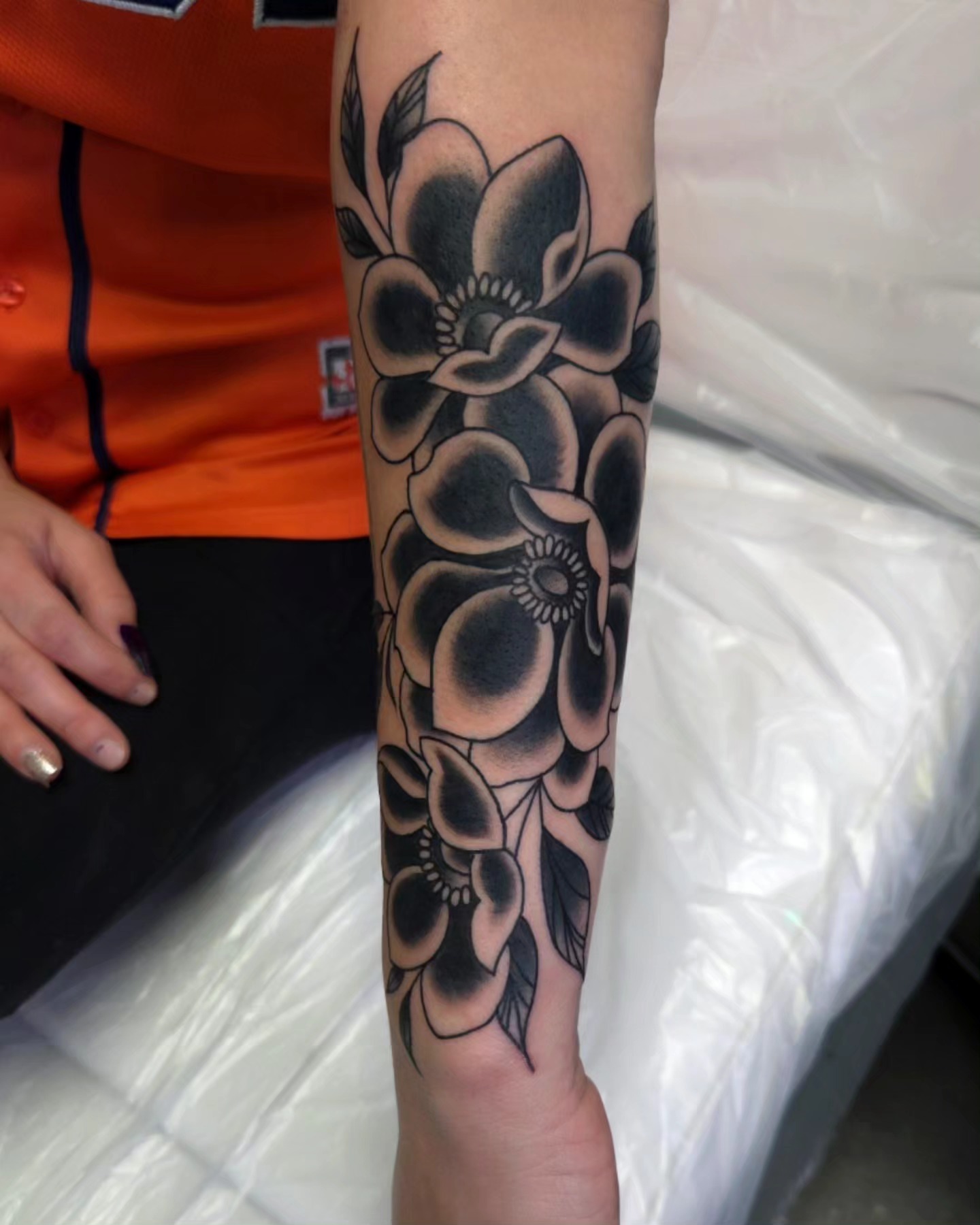 Tattoo by @highnoonjake — black_and_grey
