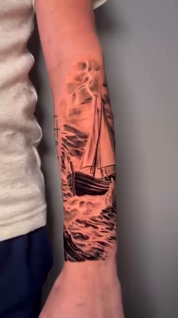 Tattoo by @the.jujueffect — black_and_grey, realism