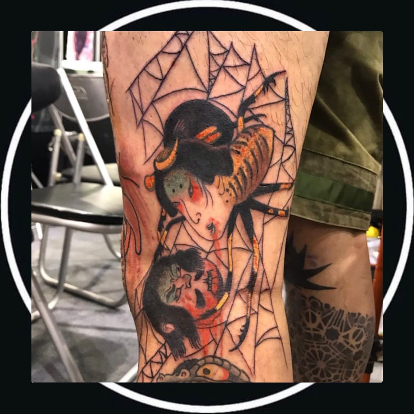 Tattoo by @tattoosgumi — american_traditional, dark_realism