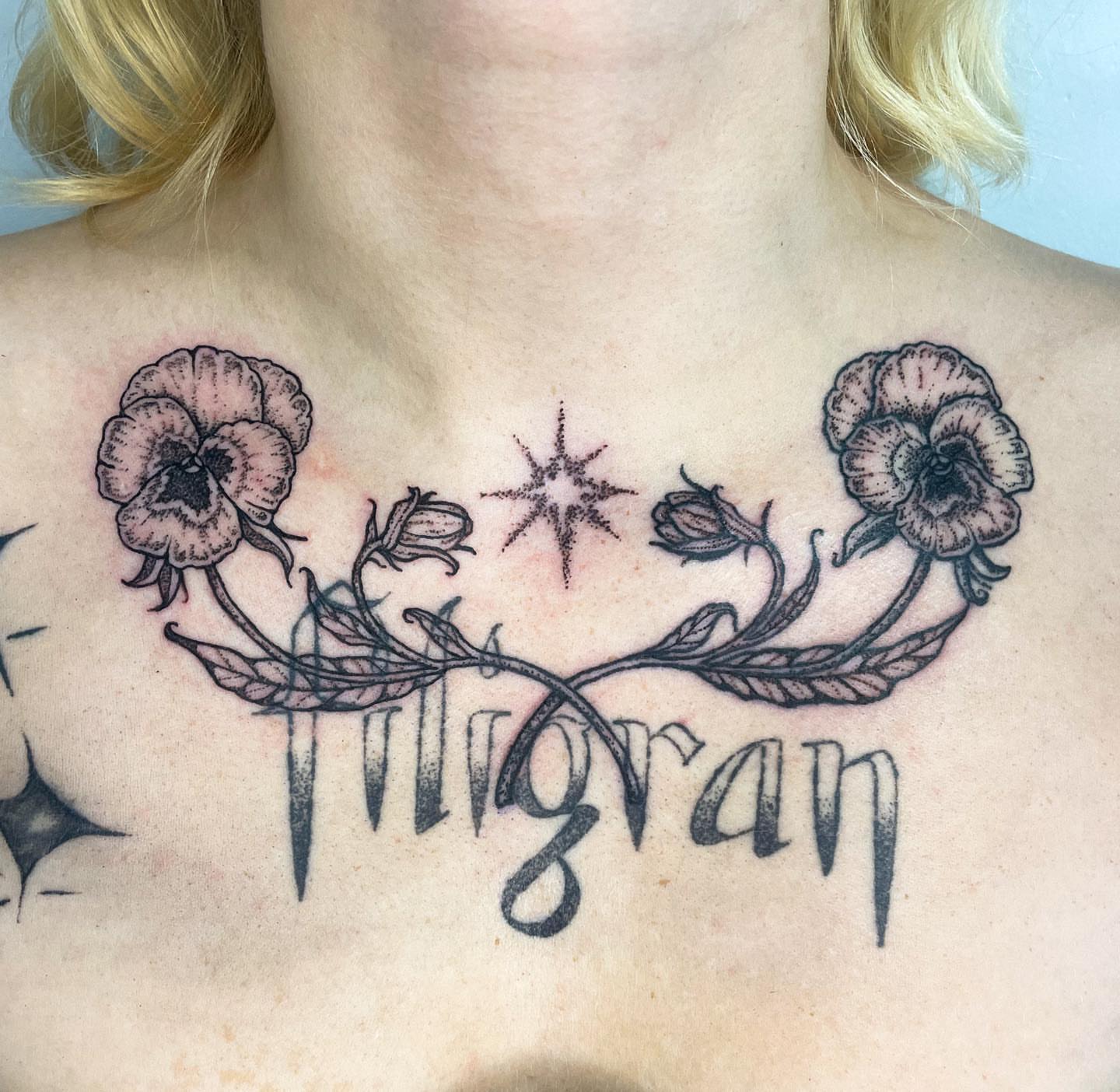 Tattoo by @allieruck_tattoos — black_and_grey
