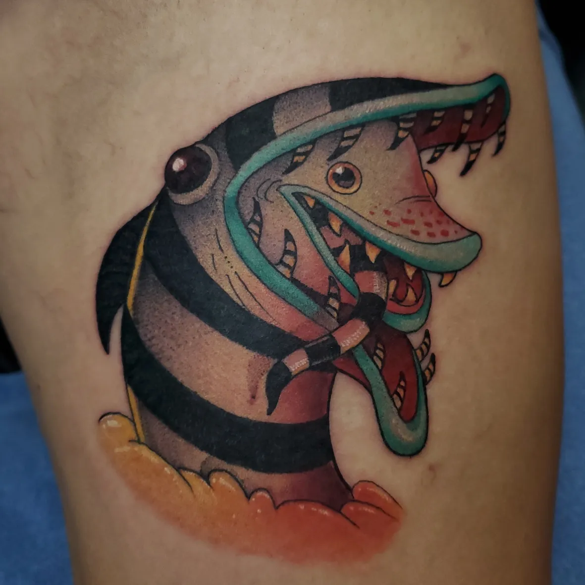 Tattoo by @batbonez โ american_traditional