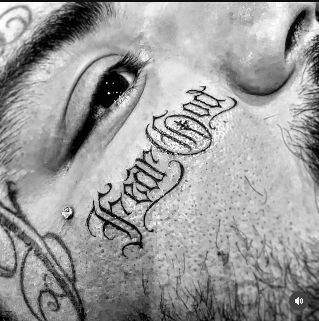 Tattoo by @twicetattoos β lettering_script, chicano