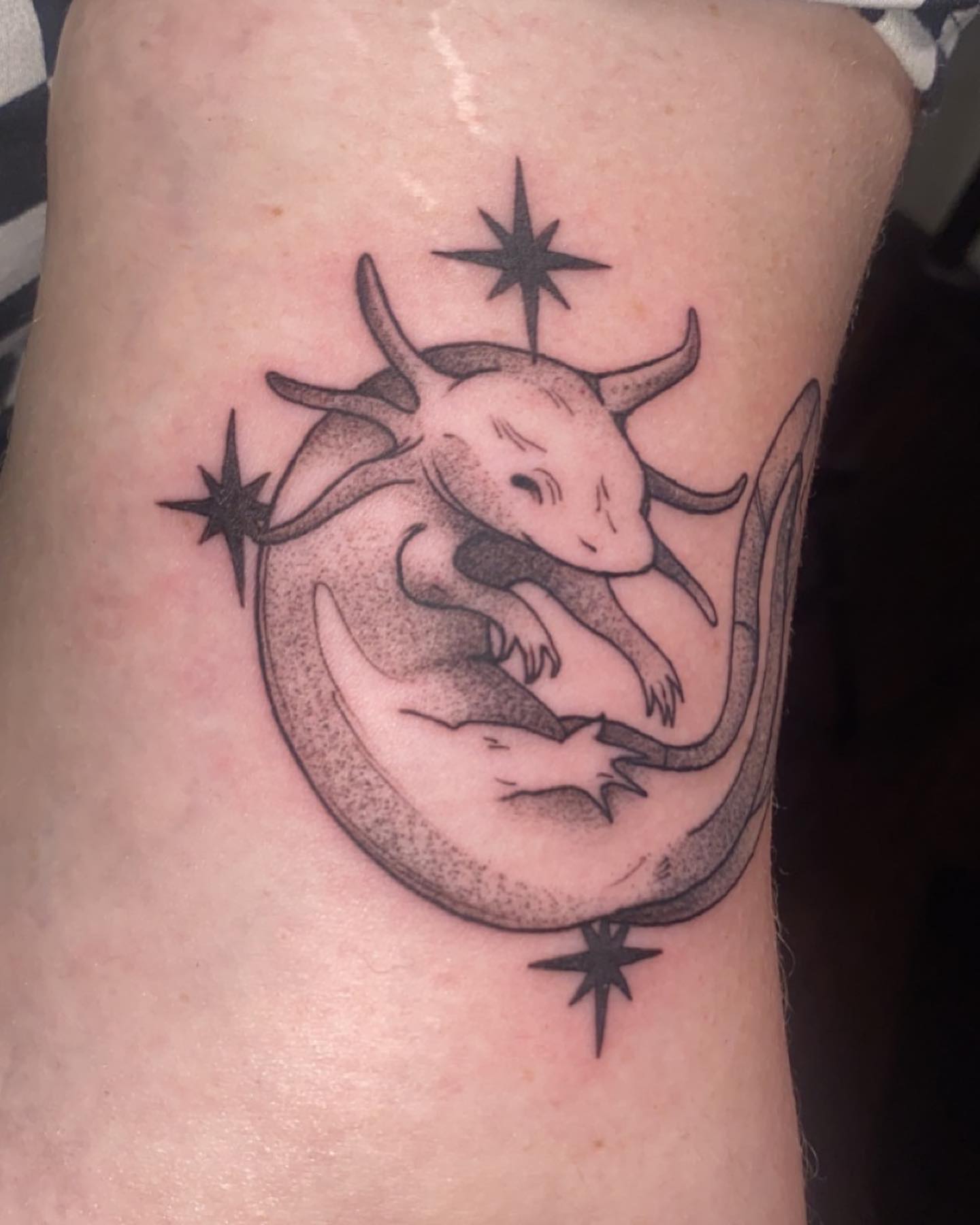 Tattoo by @kp_inktattoos_ — black_and_grey