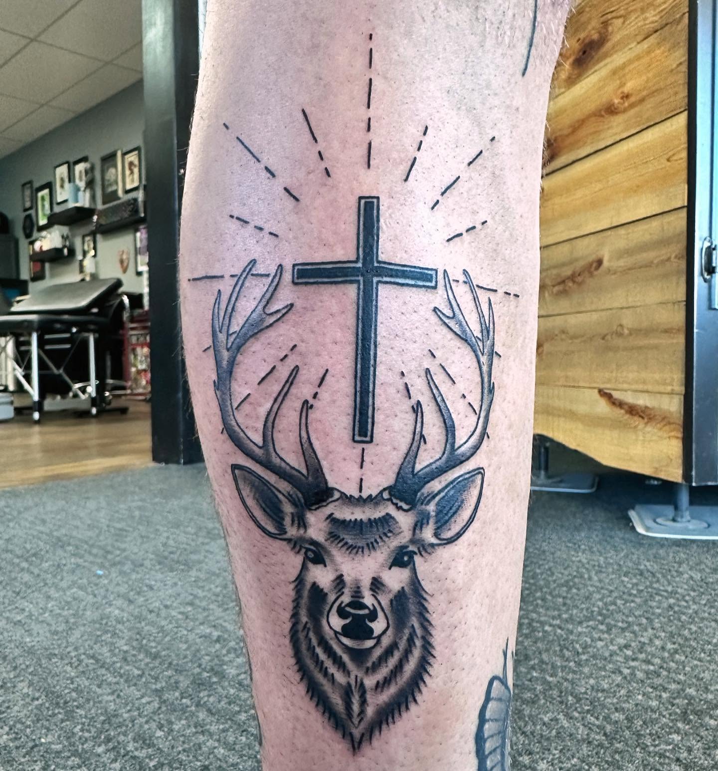 Tattoo by @j.isaac.tattoos — black_and_grey, realism