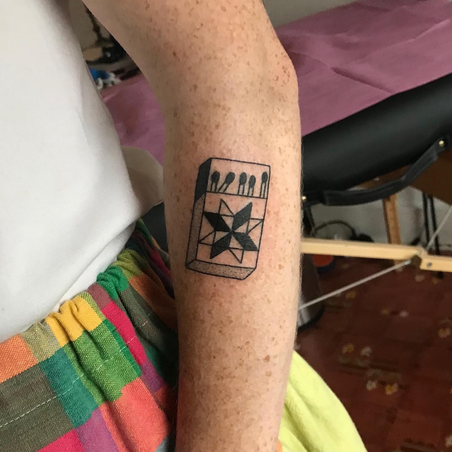 Tattoo by @hocuspokus_ — geometric