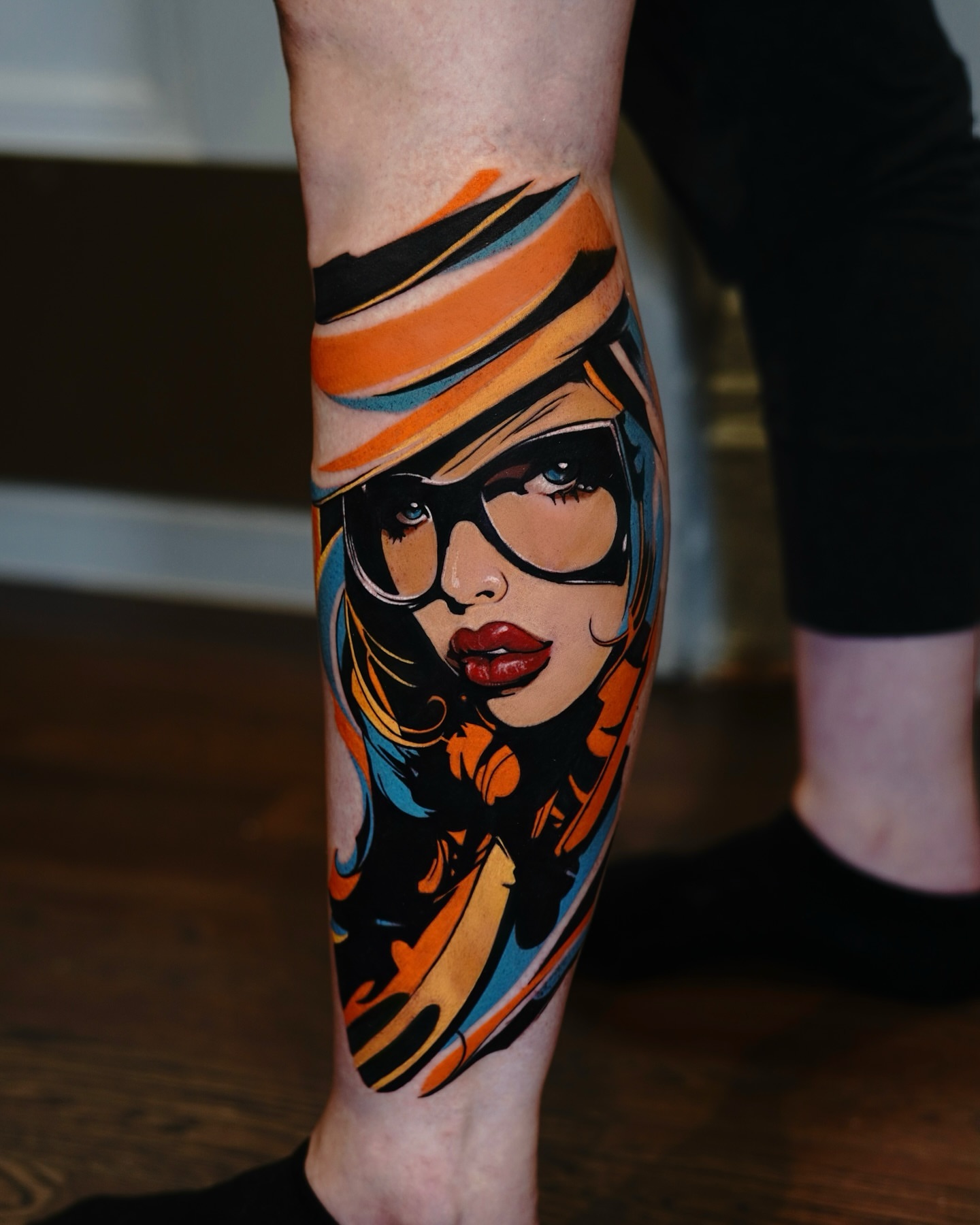 Tattoo by @schrail_edmund — new_school, illustrative