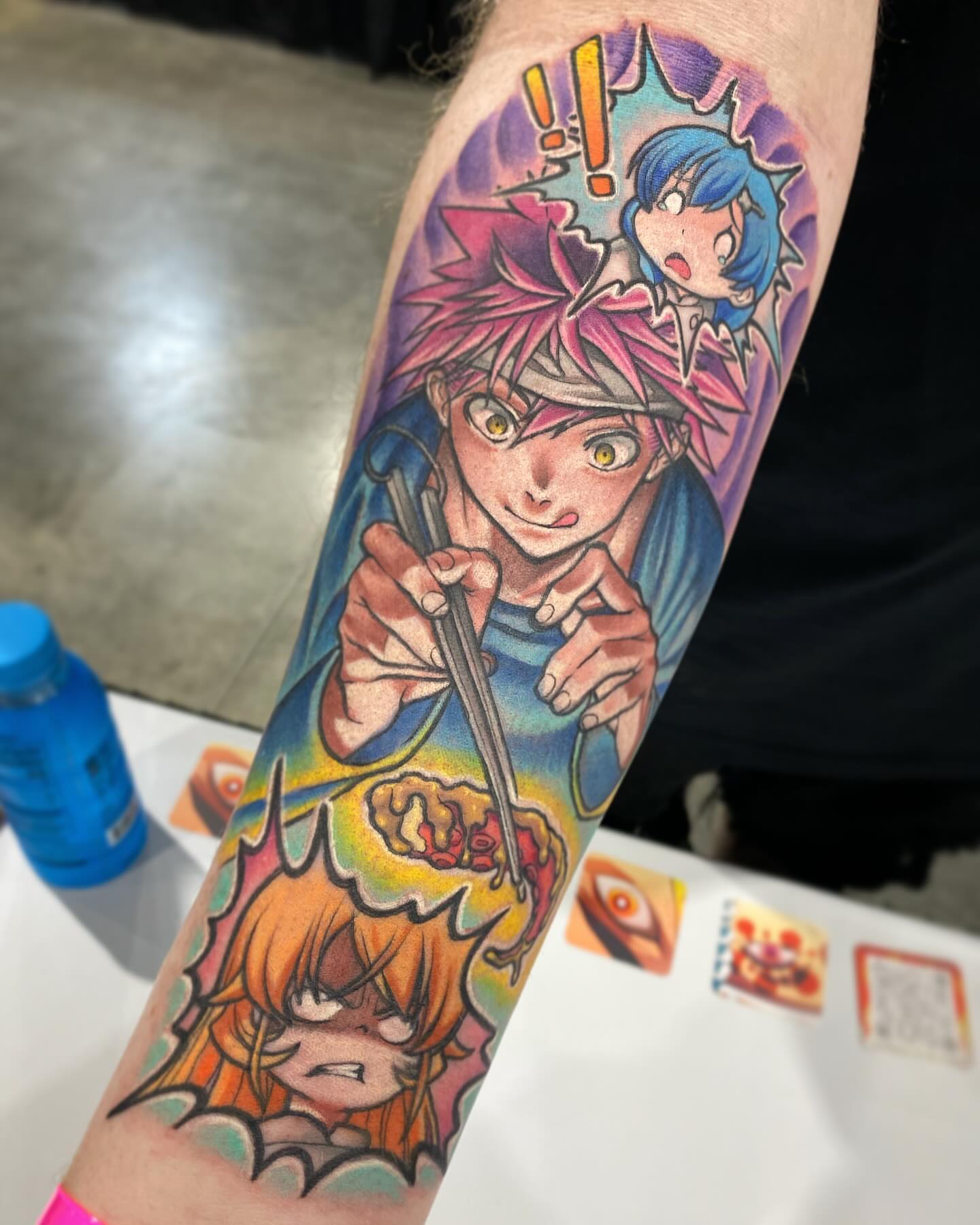 Tattoo by @sethmullintattoos — anime