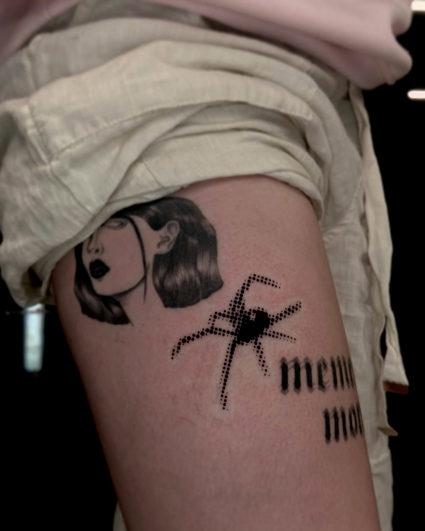 Tattoo by @mortatattoos β dotwork, realism