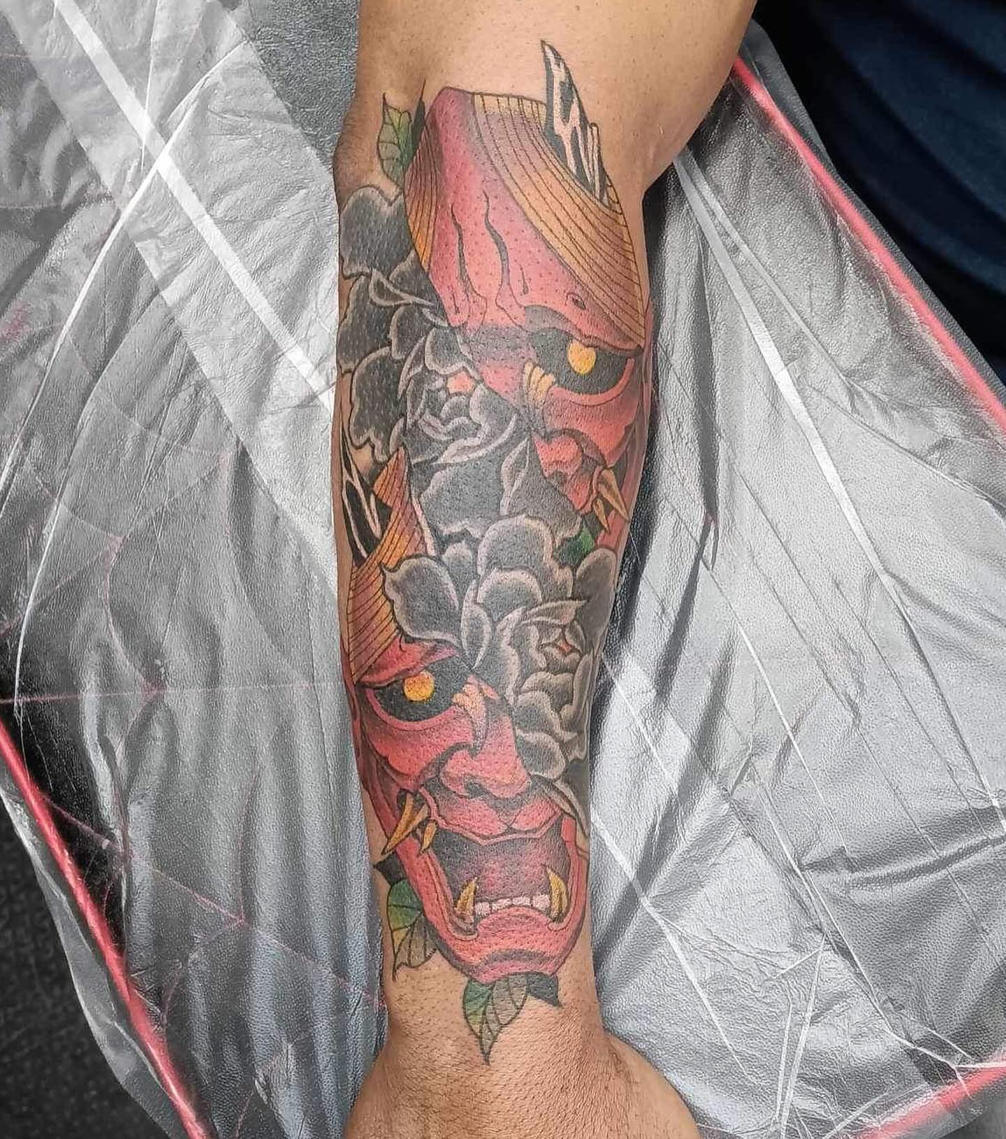 Tattoo by @huckleberrytattoos — japanese_irezumi