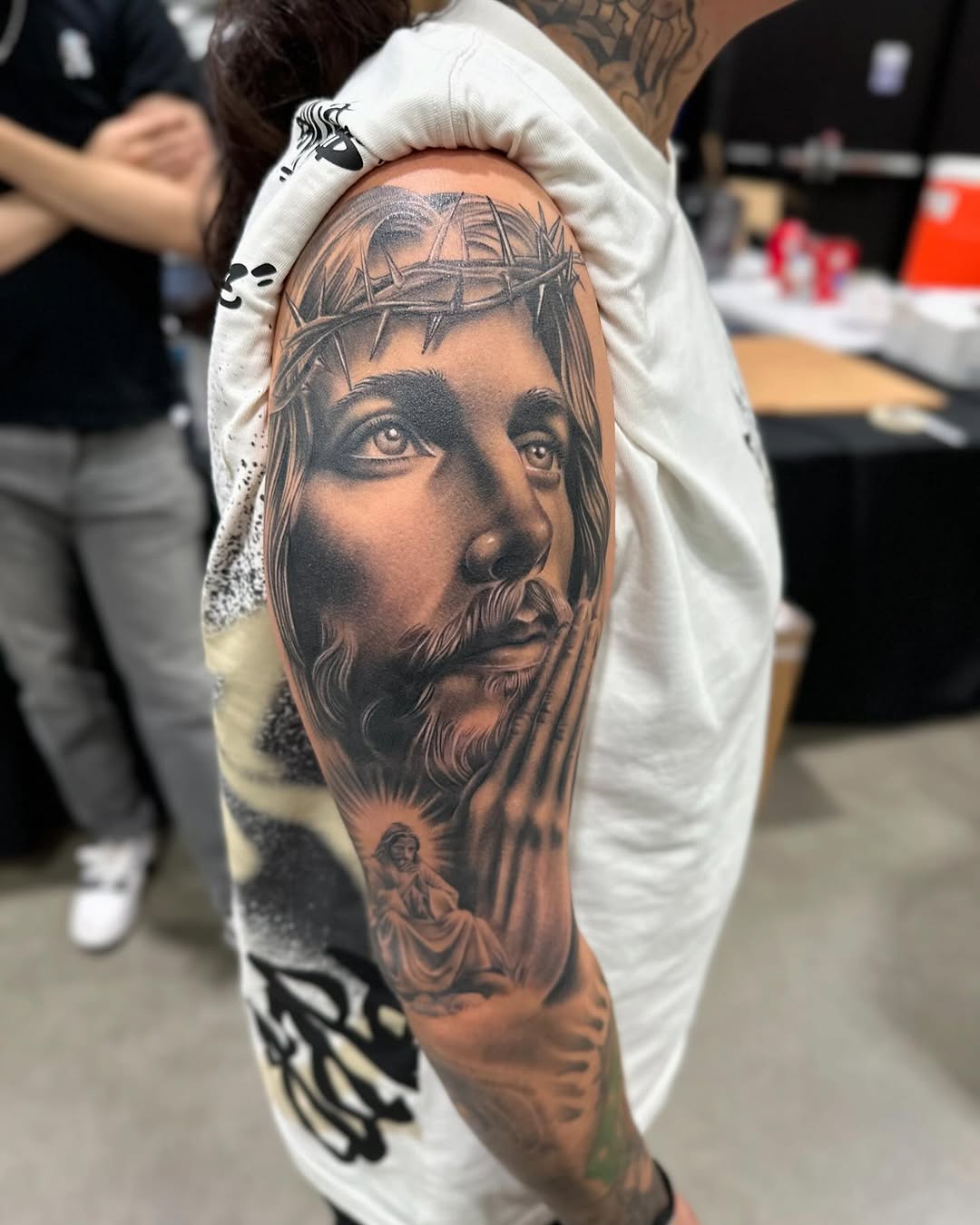 Tattoo by @tattoosbymiguel — realism, black_and_grey