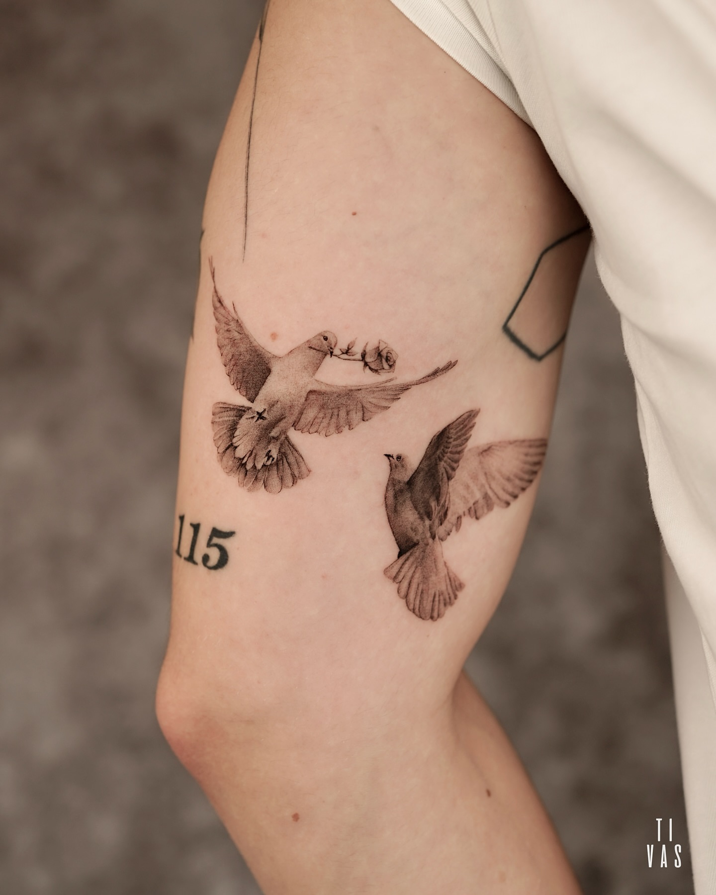 Tattoo by @tivas — realism