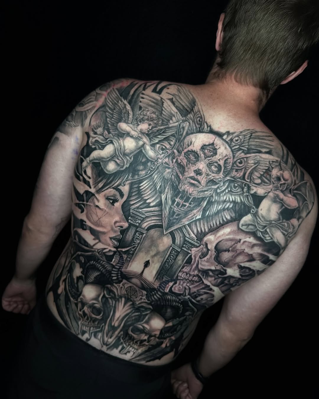 Tattoo by @tatsbyalia — realism, dark_realism