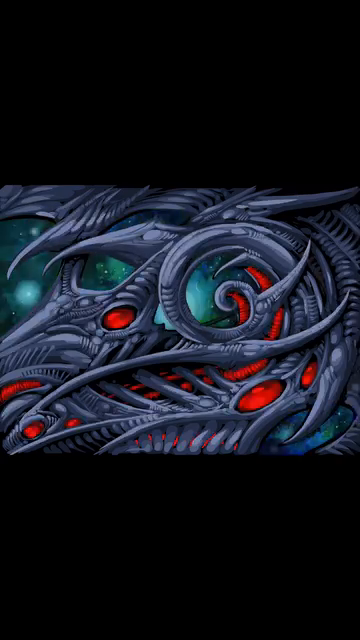 Biomechanical creature dark realism tattoo by Rene Chavira
