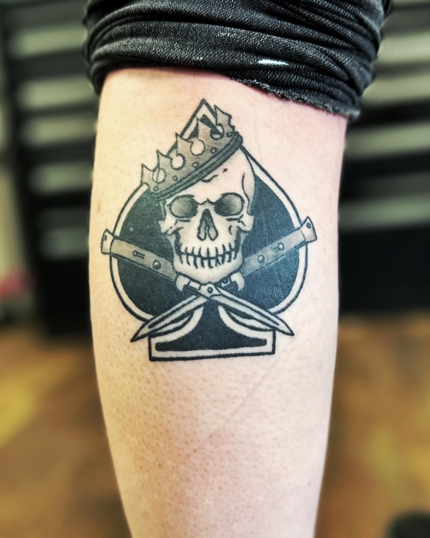 Tattoo by @j.isaac.tattoos — black_and_grey