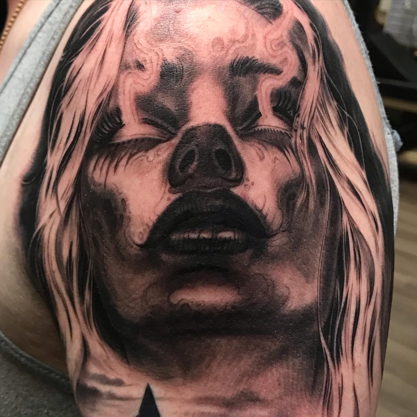 Tattoo by @rickrayne — realism, dark_realism