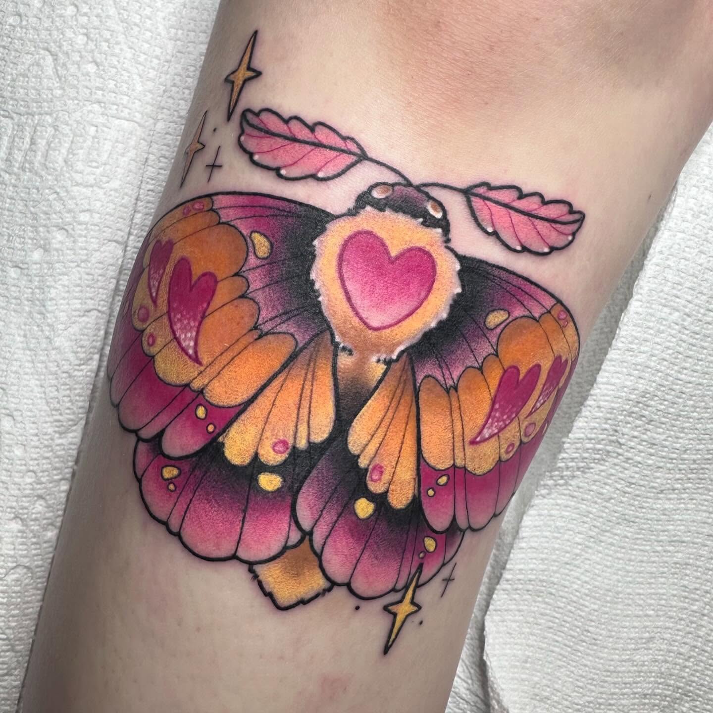 Tattoo by @sierra_does_tattoos — new_school, dotwork