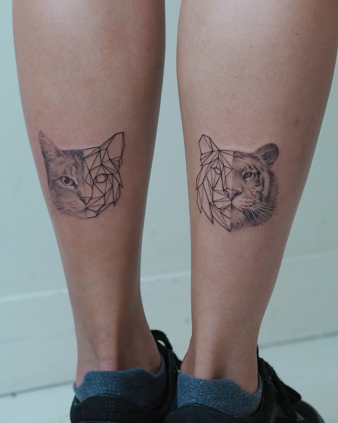 Tattoo by @pakhanova — geometric