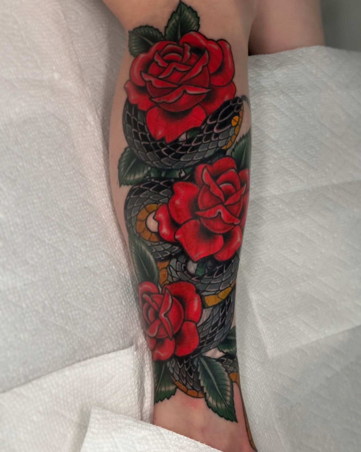 Tattoo by @meira_yael — american_traditional, realism