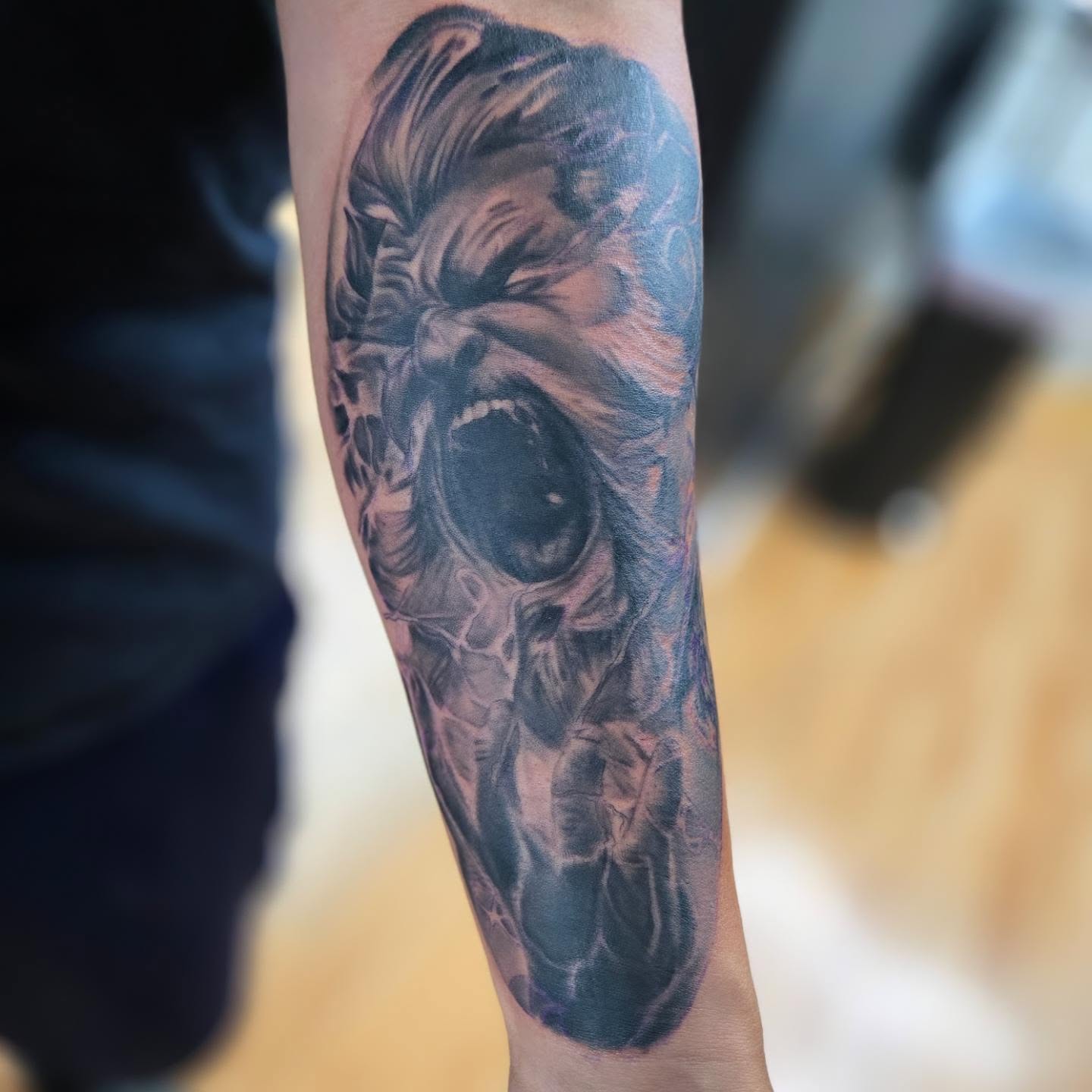 Tattoo by @goth_ross_502 — realism, dark_realism